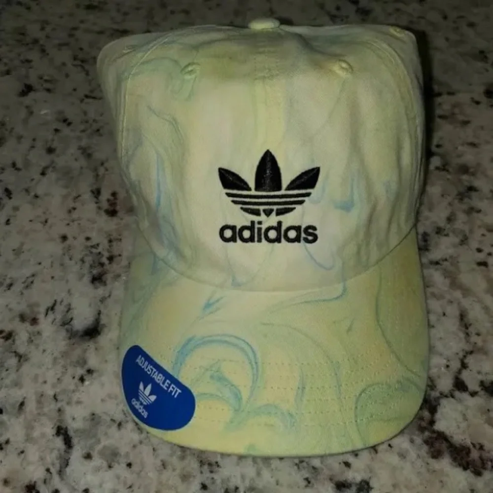 Adidas Originals Marble Wash Adjustable‎ Hat - Yellow